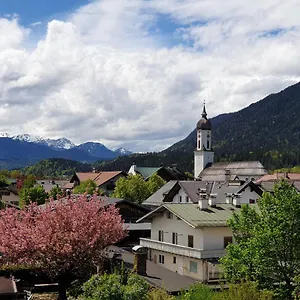 Bunter Hirsch Im Garmischer Zentrum , Garmisch-Partenkirchen Germany